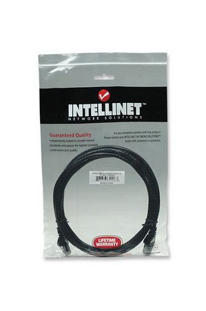 INTELLINET CABLE PATCH CAT6 UTP RJ-45 MACHO - RJ-45 MACHO 2 METROS NEGRO - Image 3