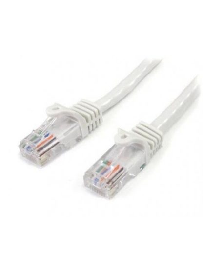 STARTECH  CABLE PATCH CAT5E UTP SIN ENGANCHES RJ-45 MACHO - RJ-45 MACHO 1 METRO BLANCO - Image 2