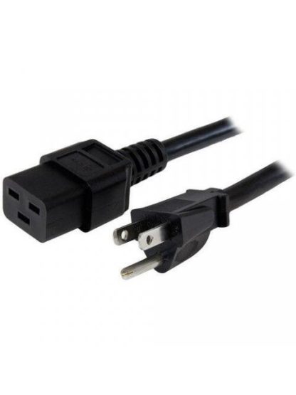 STARTECH  CABLE DE PODER NEMA 5-15P MACHO - C19 HEMBRA 90CM NEGRO - Image 2