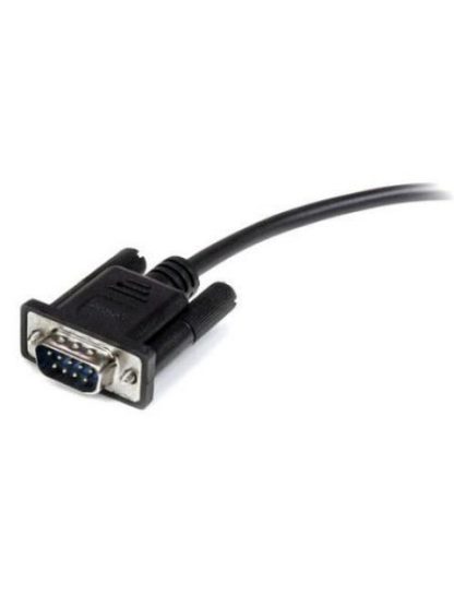 STARTECH  CABLE SERIAL DB-9 MACHO - DB-9 HEMBRA 2 METROS NEGRO - Image 3