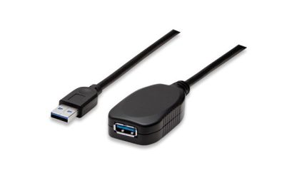 MANHATTAN CABLE USB 3.0 A MACHO - USB 3.0 A HEMBRA 5 METROS NEGRO - Image 2