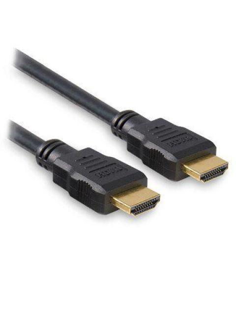 CABLE HDMI BROBOTIX 4K HDMI 2.0 MACHO - HDMI 2.0 MACHO 60HZ 2M NEGRO-DORADO 695225