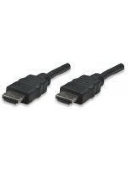 MANHATTAN CABLE HDMI DE ALTA VELOCIDAD HDMI MACHO - HDMI MACHO 4K 30HZ 3D 3 METROS NEGRO - Image 2