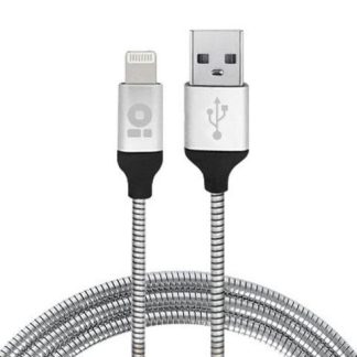 CABLE LIGHTNING BROBOTIX 161219 GRIS APPLE CABLE LIGHTNING