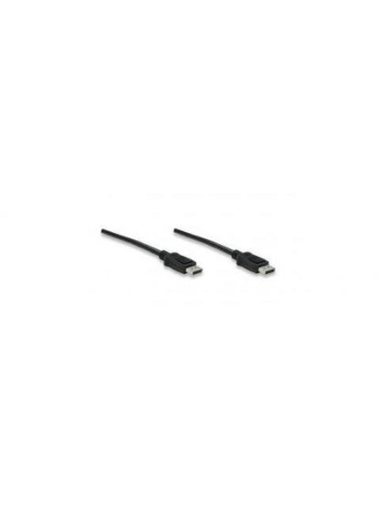 MANHATTAN CABLE DISPLAYPORT 1.2 MACHO - DISPLAYPORT 1.2 MACHO 4K 60HZ 1.3 METROS NEGRO - Image 3