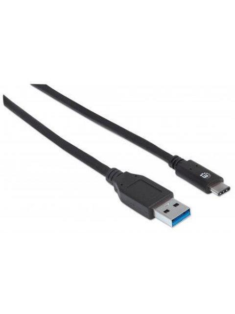 MANHATTAN CABLE USB 3.0 C MACHO - USB 3.0 A MACHO 1 METRO NEGRO - Image 3