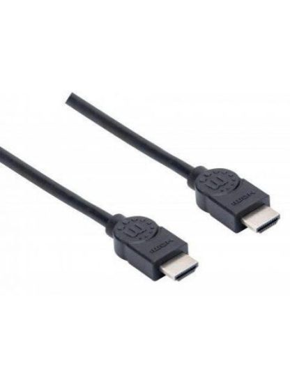 MANHATTAN CABLE HDMI MACHO - HDMI MACHO 4K 30HZ 1.5 METROS NEGRO - Image 3