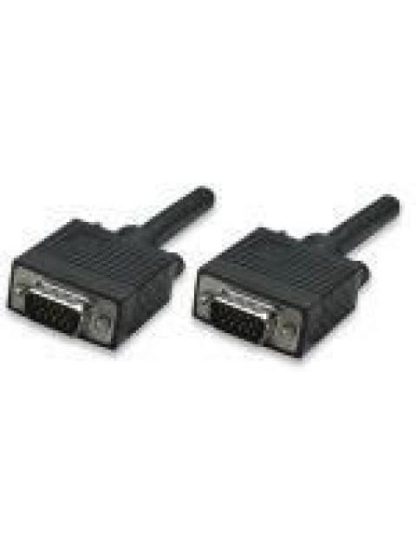 MANHATTAN CABLE PARA MONITOR SVGA 8MM VGA (D-SUB) MACHO - VGA (D-SUB) MACHO 15 METROS NEGRO - Image 2