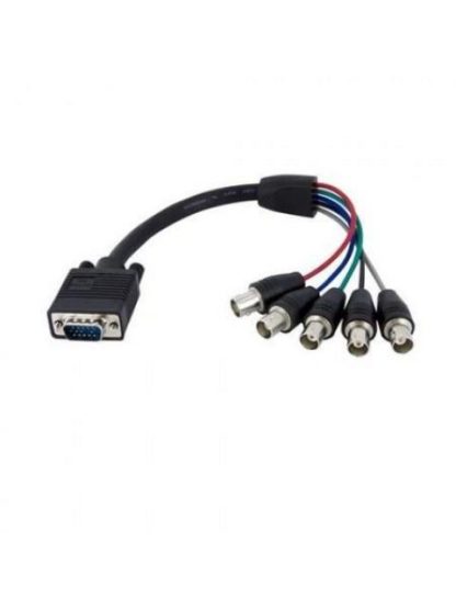 STARTECH  CABLE VGA HD15 MACHO - 5X BNC COAXIAL HEMBRA NEGRO - Image 2
