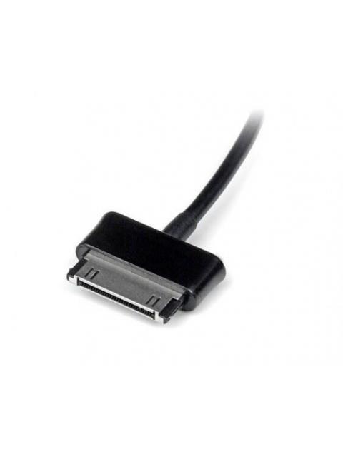 STARTECH  CABLE ADAPTADOR USB PARA SAMSUNG GALAXY TAB - USB A HEMBRA 15CM NEGRO - Image 7
