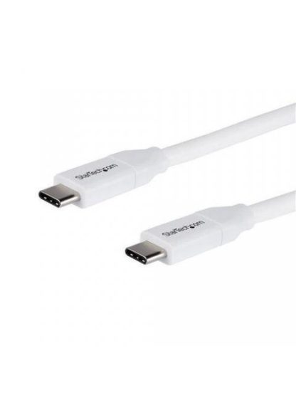 STARTECH  CABLE USB-C 2.0 MACHO - USB-C 2.0 MACHO 4 METROS BLANCO - Image 2