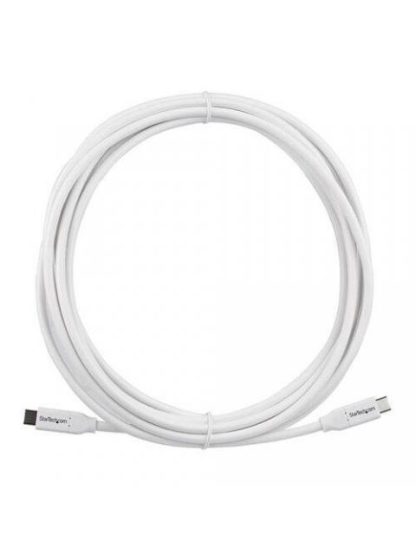 STARTECH  CABLE USB-C 2.0 MACHO - USB-C 2.0 MACHO 4 METROS BLANCO - Image 3