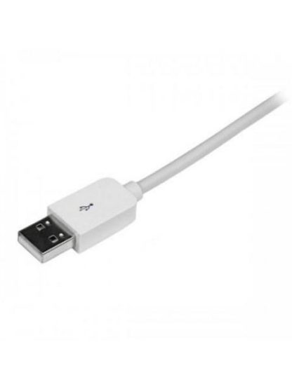 CABLE 1M LIGHTNING APPLE IPOD IPHONE 5 A USB 2.0 BCO STARTECH USBLT1MW - Image 2