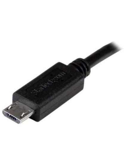 STARTECH  CABLE ADAPTADOR USB OTG MICRO USB MACHO - MICRO USB MACHO 20CM NEGRO - Image 3