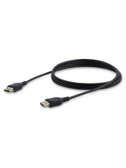 STARTECH  CABLE DISPLAYPORT CON CERTIFICACION VESA DISPLAYPORT 1.4 MACHO - DISPLAYPORT 1.4 MACHO 8K 60HZ 2 METROS NEGRO - Image 3