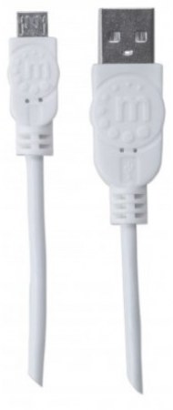 MANHATTAN CABLE PARA DISPOSITIVOS USB DE ALTA VELOCIDAD USB 2.0 A MACHO - MICRO USB 2.0 B MACHO 1 METRO BLANCO - Image 3