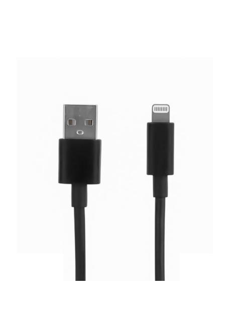 CABLE USB A A LIGHTNING COLOR NEGRO. 1 METRO DE LARGO. ALTA RESISTENCIA DE MATERIALES Y CARGA RAPIDA DBGUSBLN