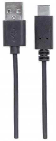 MANHATTAN CABLE USB C DE ALTA VELOCIDAD USB C MACHO - USB A MACHO 1 METRO NEGRO - Image 3