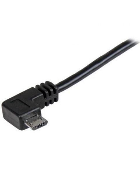 STARTECH  CABLE USB - MICRO USB CON CONECTOR ACODADO A LA DERECHA 2 METROS NEGRO - Image 3