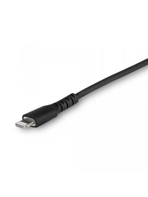 STARTECH  CABLE DE CARGA CERTIFICADO MFI LIGHTNING MACHO - USB-C MACHO 1 METRO NEGRO PARA IPOD-IPHONE-IPAD - Image 4