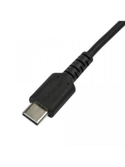 STARTECH  CABLE DE CARGA CERTIFICADO MFI LIGHTNING MACHO - USB-C MACHO 2 METROS NEGRO PARA IPOD-IPHONE-IPAD - Image 3
