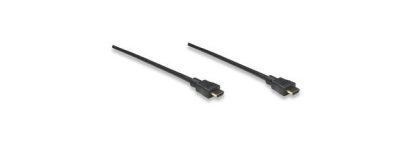 MANHATTAN CABLE HDMI DE ALTA VELOCIDAD HDMI MACHO - HDMI MACHO 1080P 3D 10 METROS NEGRO - Image 3