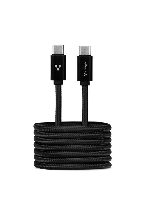 CABLE VORAGO CAB124BK USB C USB C MACHO-MACHO 1 M NEGRO