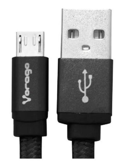 CABLE VORAGO USB A MACHO - MICRO-USB MACHO 2 METROS - Image 4