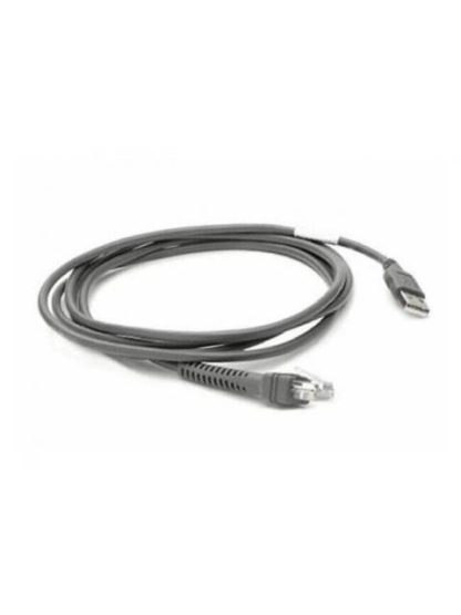 ZEBRA CABLE USB MACHO - EAS MACHO 2.1 METROS NEGRO - Image 2