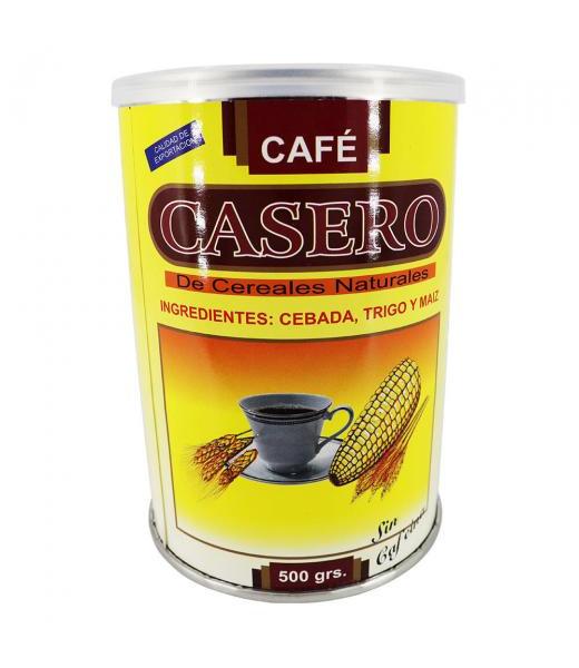 CAFE CASERO DE CEREALES NATURALES BOTE 500 GRS CEBADATRIGO Y MAIZ MUNDO NATURAL