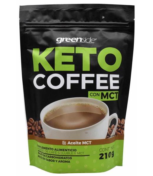 CAFE SOLUBLE CON MCT 210 G GREENSIDE