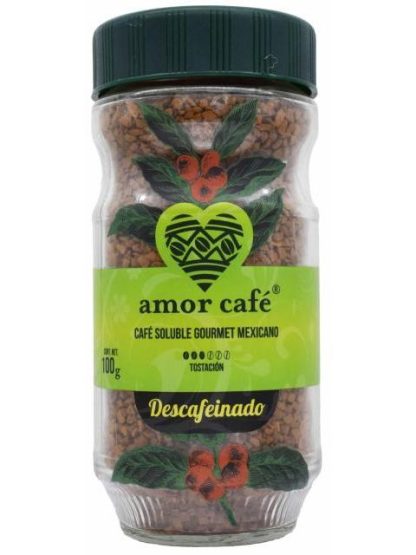 CAFE SOLUBLE GOURMET DESCAFEINADO 100 G AMOR CAFE
