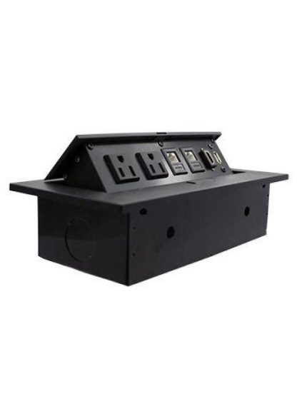 BROBOTIX CAJA DE MONTAJE 170906 4 PUERTOS NEGRO - Image 6