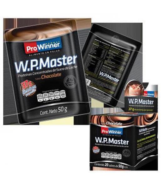 CAJA WP MASTER CHOCOLATE C 20 SOBRES DE 50 GR PRONAT