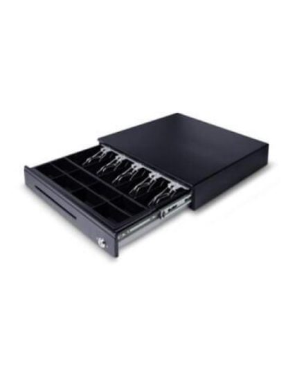 CAJON DE DINERO EC LINE EC-CD-200M CON LLAVE 8KG NEGRO