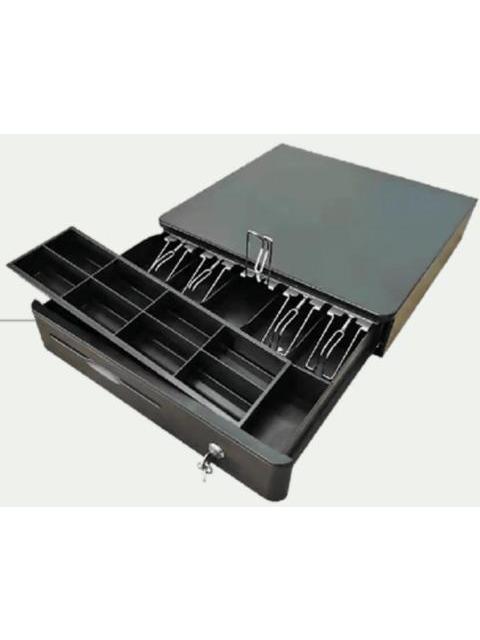 CAJON DE DINERO EVOTEC EV-3003 CON LLAVE 4.9KG NEGRO - Image 4