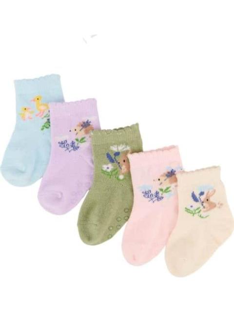 CALCETAS SET DE 5 PARES MULTICOLOR HELLODREAM