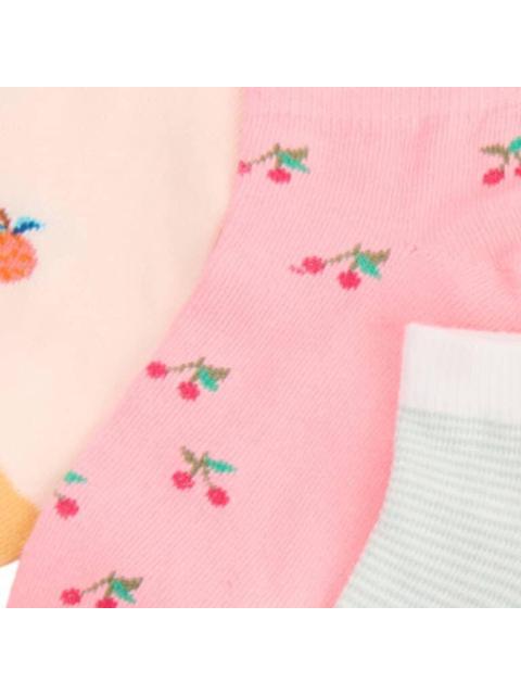 CALCETAS SET DE 5 PARES MULTICOLOR HELLODREAM - Image 5