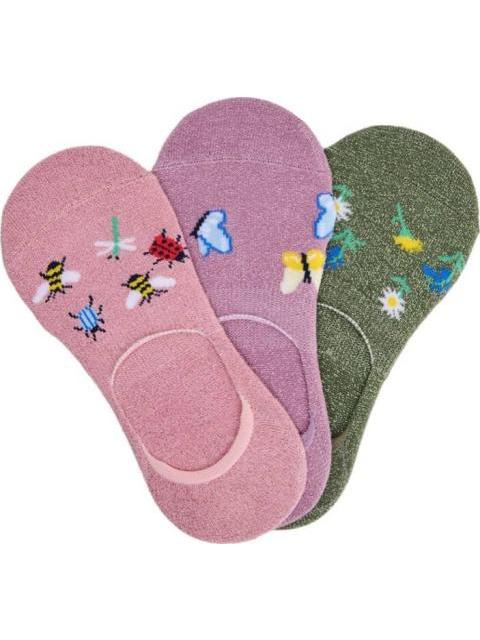 CALCETAS SET DE 5 PARES MULTICOLOR LOVE TO LOUNGE