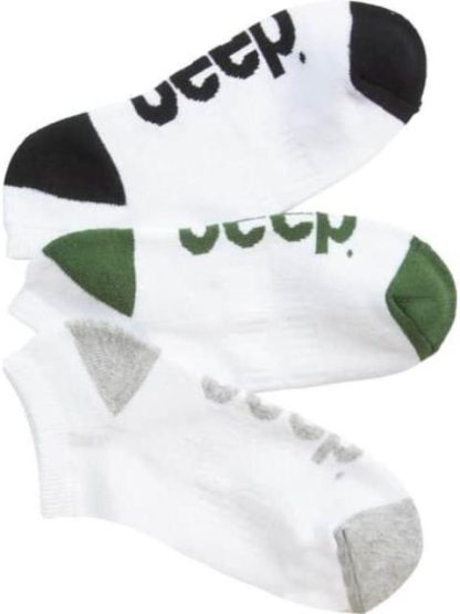 CALCETINES SET 3 PARES BLANCO JEEP