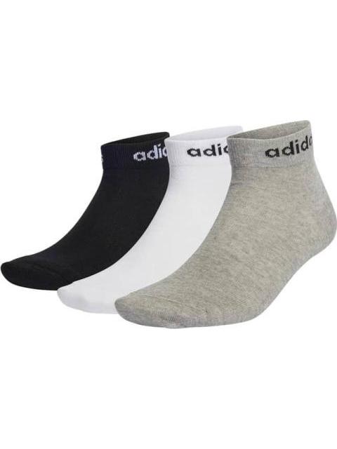 CALCETINES T LIN ANKLE 3P MULTICOLOR ADIDAS