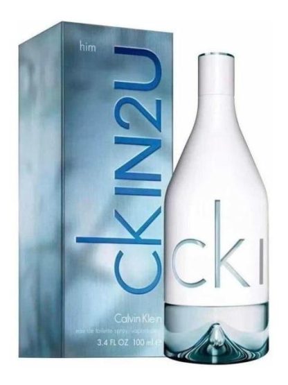 CK IN2U CALVIN KLEIN EAU DE TOILETTE ORIGINAL EDT 100ML PARA HOMBRE - Image 2