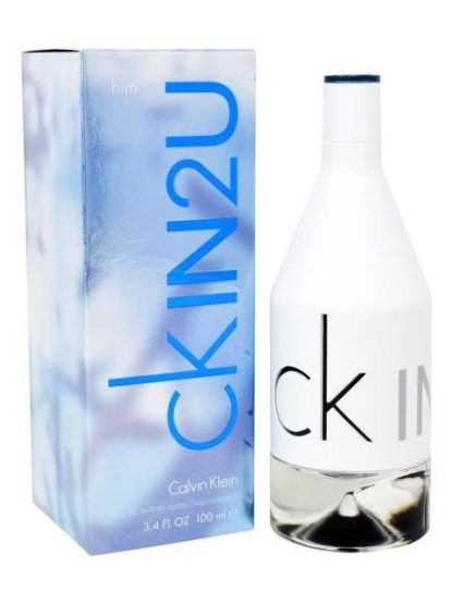 CK IN2U CALVIN KLEIN EAU DE TOILETTE ORIGINAL EDT 100ML PARA HOMBRE - Image 3