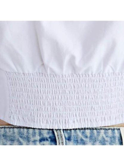 CAMISA CROP BLANCO HOLLY LAND - Image 5