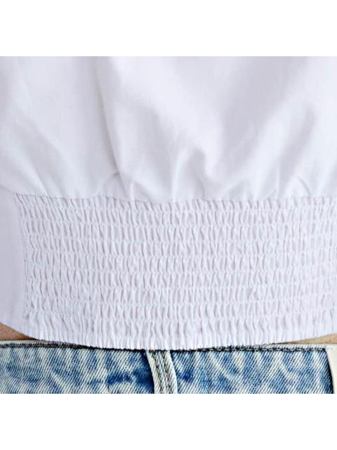 CAMISA CROP BLANCO HOLLY LAND - Image 5