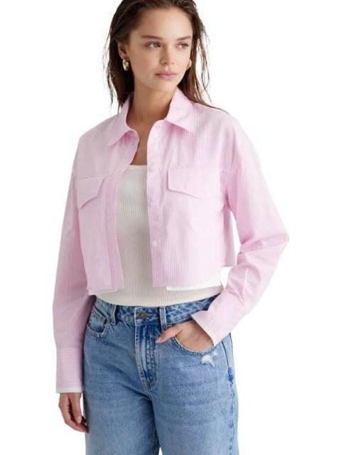 CAMISA CROP ROSA HOLLY LAND
