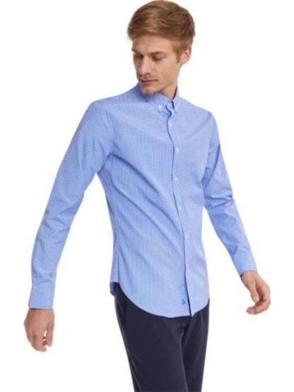 CAMISA CUADROS AZUL HPC POLO - Image 4