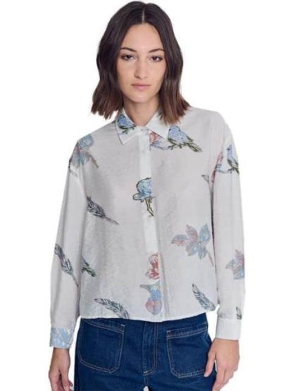 CAMISA ESTAMPADA BLANCO HOLLY LAND - Image 2