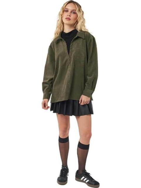 CAMISA OVERSIZE VERDE HOLLY LAND