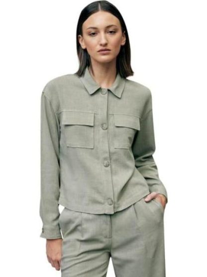CAMISOLA LISA VERDE OLIVO HOLLY LAND - Image 2